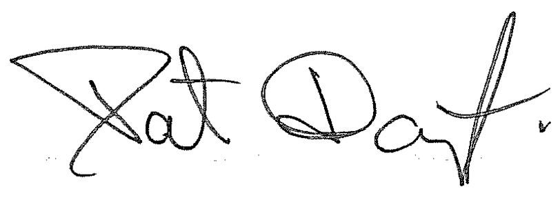 Pat's Signature